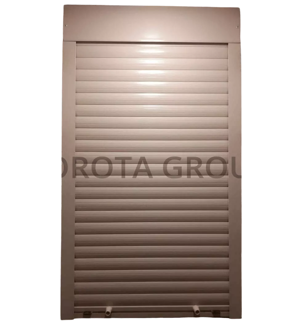 Рольставни в туалет Doorhan бежевого цвета 900х1350