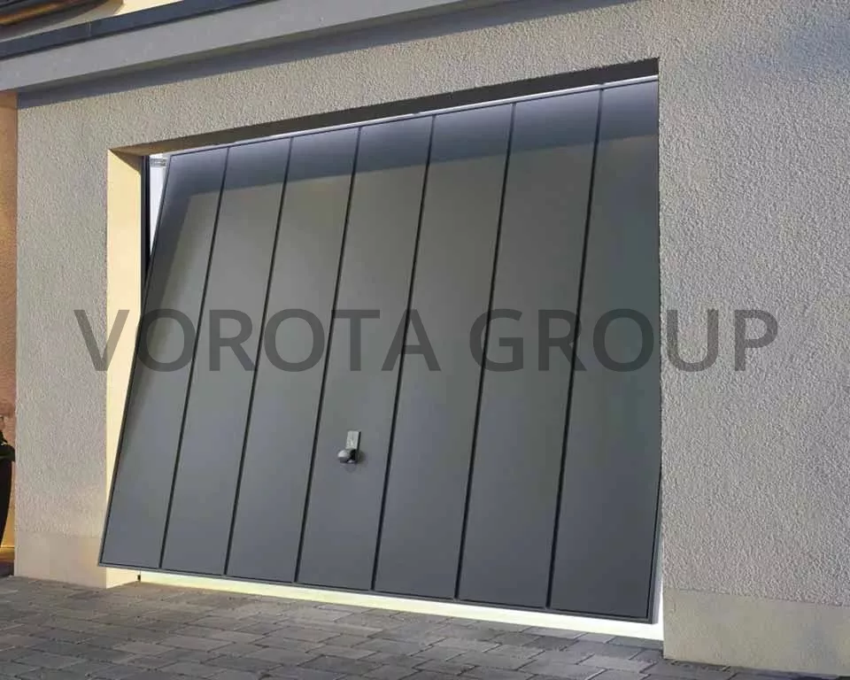 Подъемные гаражные ворота секционные Doorhan откидные 3000x2900