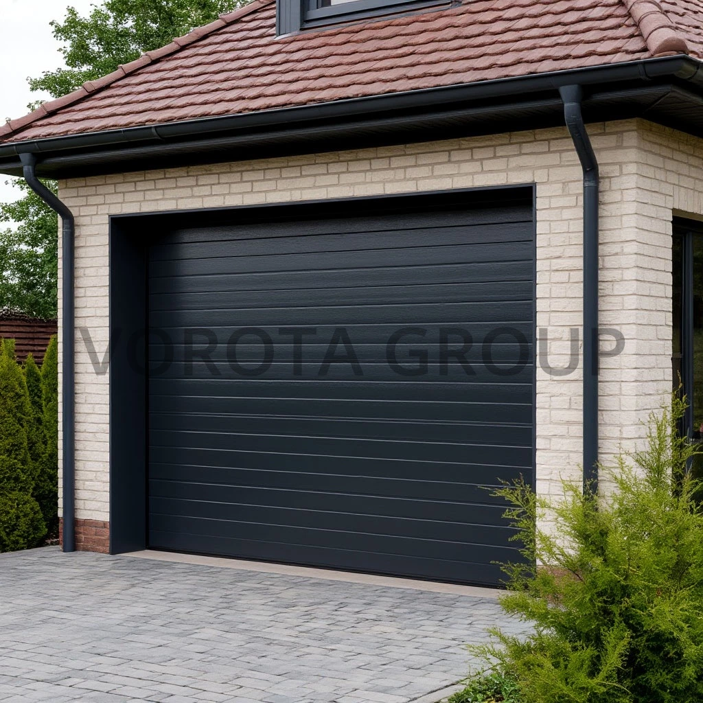 Секционные автоматические ворота zaiger classic eco 2500*3000